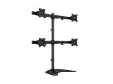 Multibrackets M Deskstand Basic Quad 15-27" Black 7350073733347