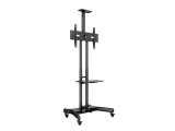 Multibrackets M Public Floorstand Basic 150 incl shelf & camera holder 32" - 60" Black 7350073732319