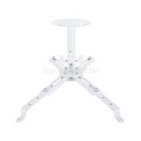 Multibrackets Projektor mennyezeti konzol IIII, dönthető, forgatható, 400-1700 mm, fehér (7350022732544)