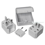 Multifunkcionális úti adapter, USA, UK, AUS és EU