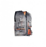 munkavédelmi mellény szürke-naranc 1201233/58