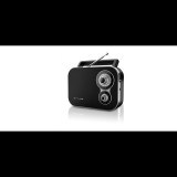 Muse M-051R Hordozható FM Rádió - Fekete (M-051R)