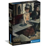 Museum Collection: Edgar Degas - Egy kávézóban 1000 db-os puzzle poszterrel - Clementoni