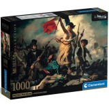 Museum Collection: Eugene Delacroix - A szabadság vezeti a népet 1000db-os puzzle - Clementoni
