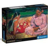 Museum Collection: Gauguin - Tahiti nők a tengerparton 1000 db-os puzzle poszterrel - Clementoni