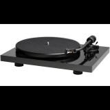 Music Hall MMF-Mark1 lemezjátszó + Ortofon OM 5E hangszedővel, zongoralakk fekete