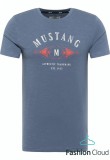 MUSTANG AARON C PRINT Férfi póló s.kék