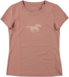 MUSTANG ALINA C LOGO TEE ash rose Női póló