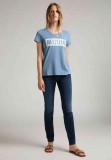 MUSTANG ALINA C LOGO TEE Női póló kék