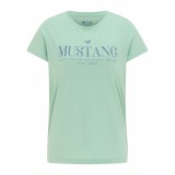 MUSTANG ALINA C PRINT Női póló zöld