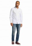 MUSTANG Férfi hosszú ujjú ing fehér