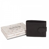 MUSTANG LIVORNO black Férfi bőr pénztárca