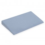 Muszelin Baba párna huzat- ék alakú New Baby STANDARD 59x37cm blue