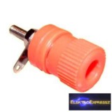 Műszer banán aljzat, piros