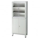 Műszer szekrény orvosi PREMIUM 2-2 ajtós 79 x 36 x 186 cm
