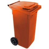 MUTA Háztartási kuka 120 L BARNA kerekes