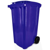 MUTA Háztartási kuka 240 L KÉK kerekes