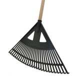 MUTA Lombseprű műanyag 60cm íves fekete NYELEZETT