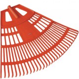 Muta Lombseprű nagy műanyag 75cm íves narancssárga