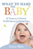 My Ebook Publishing House Evelyn Wells: What To Name The Baby (A Treasury of Names): 15,000 Names to Choose From - könyv