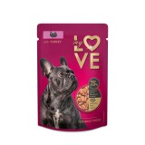 My Love teljes értékű, szaftos alutasakos eledel felnőtt kutyáknak Pulyka 100g