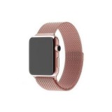 Mybandz Apple Watch 38/40mm Milánói fém óraszíj pink-arany (APW381562) (APW381562) - Szíj