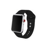 Mybandz Apple Watch 38/40mm szilikon óraszíj fekete (APW381330) (APW381330) - Szíj