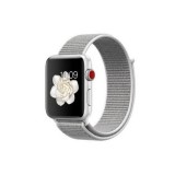 Mybandz Apple Watch 38/40mm szövet óraszíj szürke (APW381381) (APW381381) - Szíj