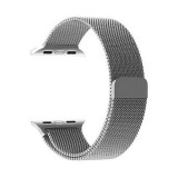 Mybandz Apple Watch 42/44mm Milánói fém óraszíj ezüst (APW421426) (APW421426) - Szíj
