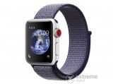 MyBandz Apple Watch utángyártott rugalmas szövet óraszíj, éjkék, 42/44 mm