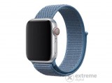 MyBandz Apple Watch utángyártott rugalmas szövet óraszíj, kék, 42/44 mm
