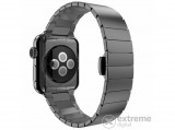 Mybandz APW421802 apple Watch nagy láncszemes fém óraszíj, fekete, 42/44 mm