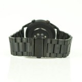 Mybandz klasszikus fém óraszíj 22mm fekete (22SKU341) (22SKU341)