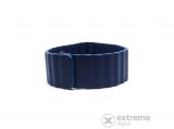 MyBandz mágneses loop bőr óraszíj, sötétkék, 20mm