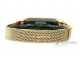 MyBandz Mi Band 3/4 milánói mágneses fém óraszíj, rosegold