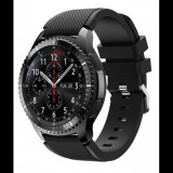 Mybandz szilikon óraszíj 22mm fekete (22SKU6100) (22SKU6100)