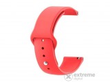 MyBandz szilikon óraszíj gömb csattal, piros, 20mm