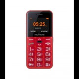 myPhone Halo Easy mobiltelefon piros Bontott