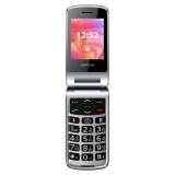 myPhone Rumba 2 mobiltelefon fekete-ezüst - (nincs magyar nyelvű menü) (5902983609483)