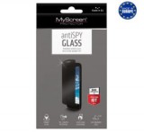 MYSCREEN ANTISPY GLASS EDGE képernyővédő üveg (2.5D lekerekített szél, betekintés elleni védelem, 9H) ÁTLÁTSZÓ [Apple iPhone 13 Pro]