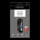 MYSCREEN ANTISPY GLASS EDGE képernyővédő üveg (2.5D lekerekített szél, betekintés elleni védelem, 9H) ÁTLÁTSZÓ [Apple iPhone 13 Pro Max] (MD5816TGPR) - Kijelzővédő fólia