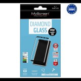 MYSCREEN DIAMOND GLASS EDGE képernyővédő üveg (3D full cover, íves, karcálló, 0.33 mm, 9H) FEKETE [Apple iPhone 11 Pro Max] (MD3978TG 3D BLACK) - Kijelzővédő fólia