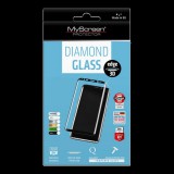MYSCREEN DIAMOND GLASS EDGE képernyővédő üveg (3D full cover, íves, karcálló, 0.33 mm, 9H) FEKETE [Samsung Galaxy S21 Ultra (SM-G998) 5G] (MD5321TG 3D BLACK) - Kijelzővédő fólia