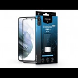 MyScreen Diamond Glass Lite Edge2.5D Full Glue Samsung G990F Galaxy S21 edzett üveg kijelzővédő fólia fekete kerettel (LA-2121) (LA-2121)