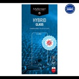 MYSCREEN DIAMOND HYBRIDGLASS BacteriaFREE képernyővédő üveg (flexibilis, antibakteriális, 3H, NEM íves) ÁTLÁTSZÓ [Samsung Galaxy S21 (SM-G991) 5G] (M5320HGBF) - Kijelzővédő fólia