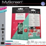 MYSCREEN Képernyővédő fólia törlőkendővel (2 féle típus) CRYSTAL/ANTIREFLEX - Vodafone Smart III G36525
