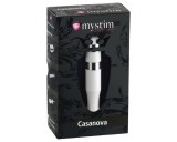 mystim Casanova - elektro-rúd dildó (fehér)