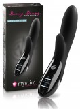 mystim Daring Danny - elektro-stimuláló vibrátor (fekete)