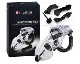 mystim Pubic Enemy No 2 - elektro pénisz ketrec