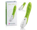 mystim Sassy Simon - 2 motoros vibrátor (zöld)